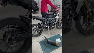 Honda cb300r 2021 straight piped💥💥💥!