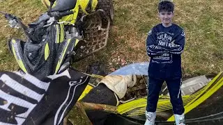 Balade dans  les vignes avec le 700 Raptor