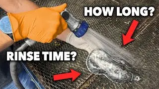 How Long To Rinse Hydrographics After Dipping?