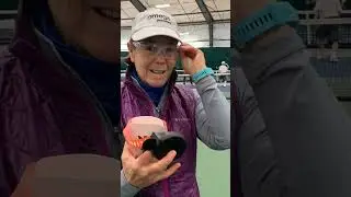 The Z Sisters Put On Safety Glasses for Pickleball Indoor Play #shorts