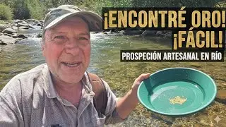 ​Buscando ORO ARTESANAL: T&eacute;cnica de Sniping en el r&iacute;o (Resultados reales).