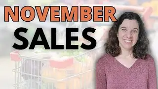 What to Buy in November? Best November Sales - So Many Grocery Deals This Month!