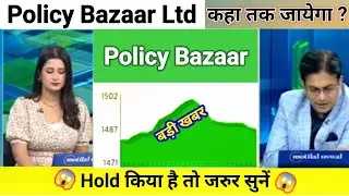 policy bazaar share news today l policy bazaar share price today l policy bazaar share latest news