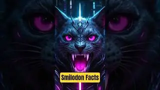 #smilodon  : The Saber-Toothed Predator That Ruled the #ice  Age! #monstrous #dinosaur
