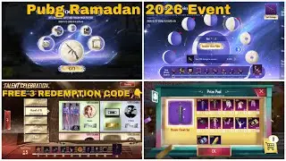 Talent Celebration Event Pubg Enter 3 Redeem Code Free | Golden Moon Blessings Event Pubg