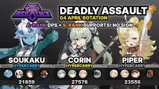 Soukaku + Corin + Piper | Deadly Assault [Zenless Zone Zero 1.6]