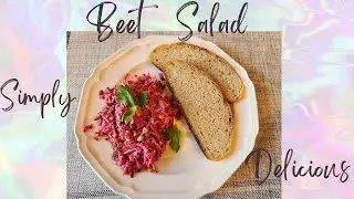 Delicious Polish-style Beet Salad Recipe - A Must-try!
