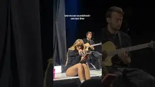 Tate McRae performing One Last Time by Ariana Grande Live at VIP Soundcheck in Irvine TX 7/20/24#fyp