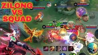 GLOBAL ZILONG VS ENEMY 5 SQUAD (1vs5) 😱🔥|| COMNT 4 WEEKLY PASS GIVEAWAY GUY'S 💎💎 @SSQChannelMLPro 