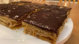 Gerbeaud Cake Recipe | Traditional Hungarian Dessert