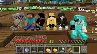 Let's Play On This BRAND NEW Public Minecraft Server Aloo Smp :)