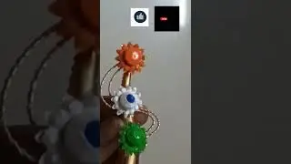 India flag  colours on hair clip,headband 🇮🇳😍#india #yt #paintings