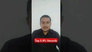 Top 5 IPL Records #shorts