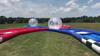 Bounce and Rides - 100 Ft Zorb Ball Track