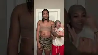 HIM & HER GENDER SWAP CHALLENGE ♻️😂 #shorts