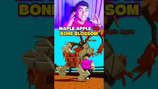 MAPLE APPLE VS BONE BLOSSOM GROW A GARDEN 😱