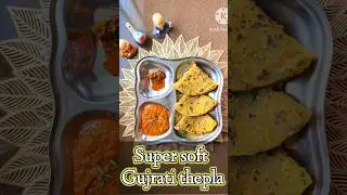 Super soft travel friendly Gujarati thepla|Check out the full recipe #shortsfeed #trendingonyoutube