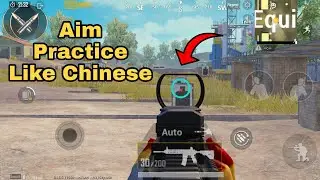 Top Chinese Pro Drills (AIM LOCK TRICKS) Pubg Mobile Practice