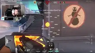 Tarik INSANE Ace Clutch for 50 Gifted Subs from Ludwig
