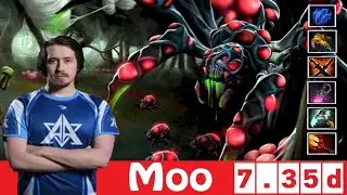 [DOTA 2] Moo the BROODMOTHER [OFFLANE] [7.35d]