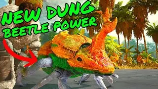HUGE NEW Dung Beetle UPGRADE in Ark Survival Ascended!