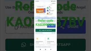 How to refer earn angel one| Earn Upto 1000  Angel One refer| #refer #earn #short #shortsfeed