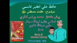 Hafiz Ali Akbar Qasmi Mozu Azmat-e-Mustafa
