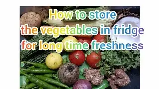 #how to store vegetables in fridge fresh for long time#vegetable #shorts  #youtubeshorts  #trending