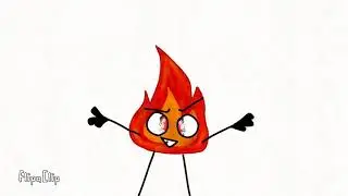 hanbi animation meme || fireafy || bfb: leafy, firey || MILD FLASH TW ||
