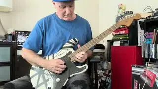 EVH Striped Series VH Strat Flanger Metal Rock