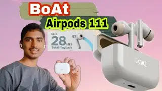 Boat Airdopes 111 || Best Earbuds under 1499 ? || mic test || BoAT  Unboxing and review video
