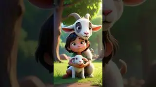 goat and son emotional story #shortsfeed #cartoon #animals #shorts