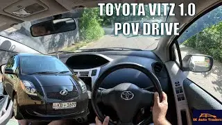 Toyota Vitz in Action! Walkaround & POV Driving Experience (IK Auto Traders)