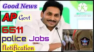Ap govt 6511 police jobs recruitment notification