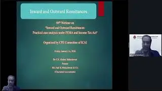 Webinar on “Inward & Outward Remittances and Compliances of Factories under New Labour Code-16012026