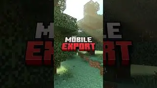 Mobile Export 🔥 #minecraft #bedrock #texturepack #export #mobileexport #alecstry