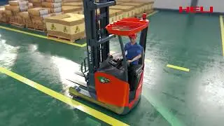 G2 Series 1.6-2t Sit-down Lithium Battery Reach Truck (80v)