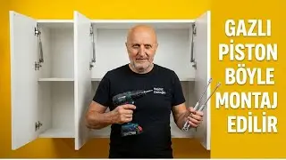 Dolap Kapaklarına Gazlı Piston Nasıl Takılır? Adım Adım Montaj Rehberi