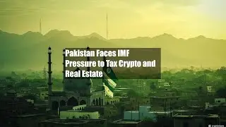 Pakistan Faces IMF Pressure to Tax Crypto and Real Estate
