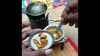Miniature cooking fish 🐠|Fish 🐟 curry|@Minifoodkey @thetinyfoods #shorts #shortvidio #minifoodkey