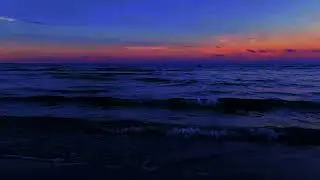 Sea Waves with Ocean Background | Soft Sleep Sound