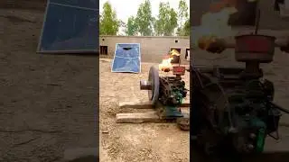 New Tyre Function With Diesel Engine #trending #machinerychannel #viralvideo