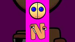 Geometry Dash Alphabet Lore N,V #alphabetlore #abc #a6c #shots