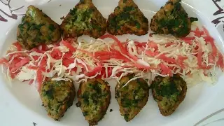Bread palak Cutlet Vada in hindi 
