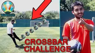 EURO 2020 FOOTBALL CHALLENGE! - Crazy Crossbar, Penalties & Skills!!