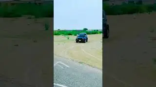 Thar desert land driving