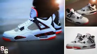 СНЕКЕР ДНЯ | ОБЗОР Air Jordan 4 Retro &laquo;Полетная ностальгия&raquo;