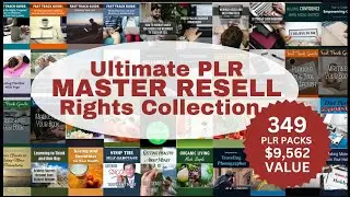 Ultimate Master Resell Rights PLR Collection Review 📦 349 Done-For-You Products Review