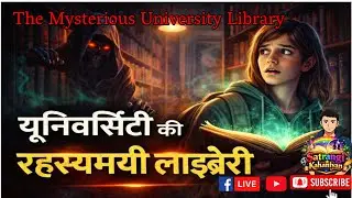 यूनिवर्सिटी की वो रहस्यमयी लाइब्रेरी 😱 | Haunted Library Horror Story in Hindi | @mallikreaction