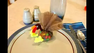 Cute Turkey Thanksgiving Favor | Welcome to Nana's